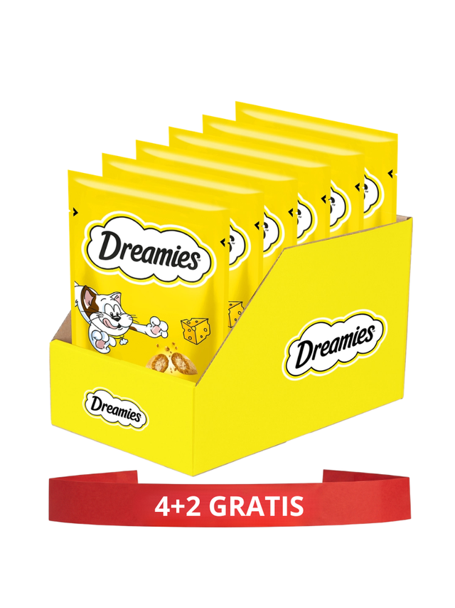 DREAMIES 6x60g - przysmak dla kota z pysznym serem