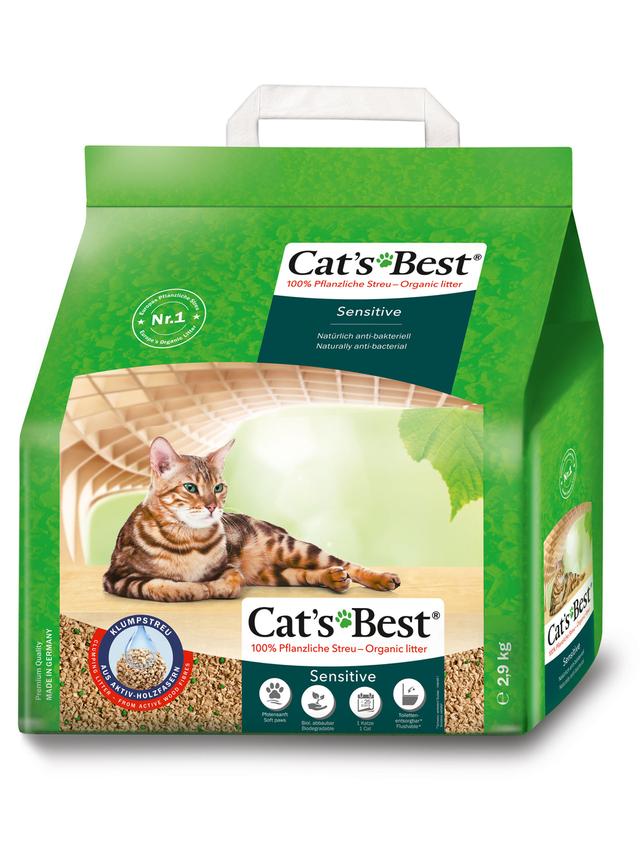 JRS Cats Best Sensitive (Green Power) żwirek dla kota 8L/2,9kg