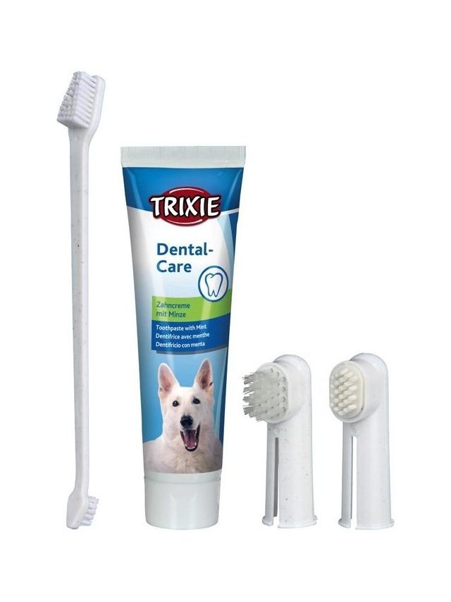 TRIXIE Zestaw do czyszczenia zębów dla psów