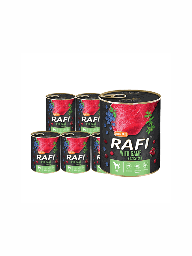 DOLINA NOTECI Rafi z dziczyzną 6x800g