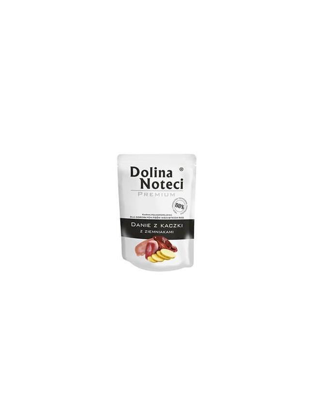 DOLINA NOTECI Danie z kaczki z ziemniakami 100g-karma mokra dla psa