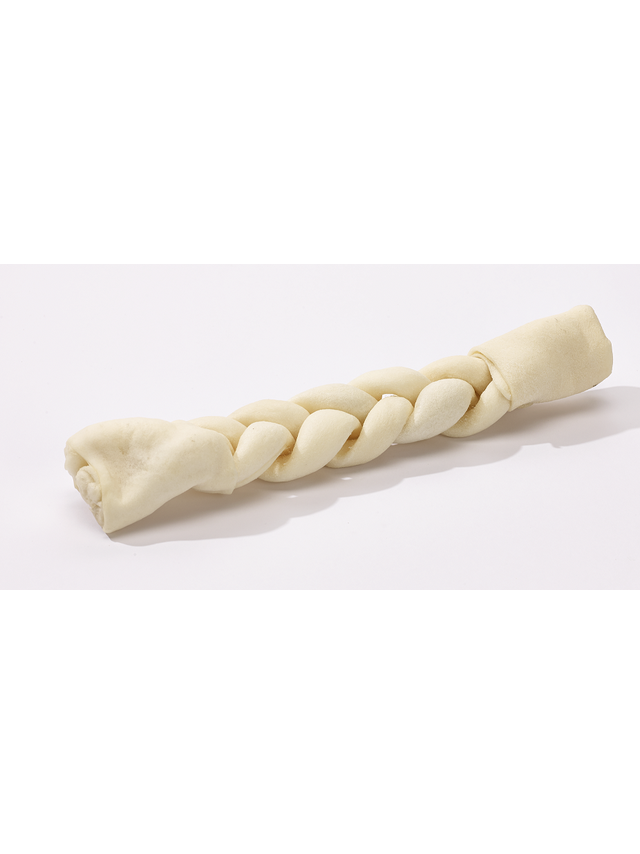 MACED Warkocz premium biały 25cm