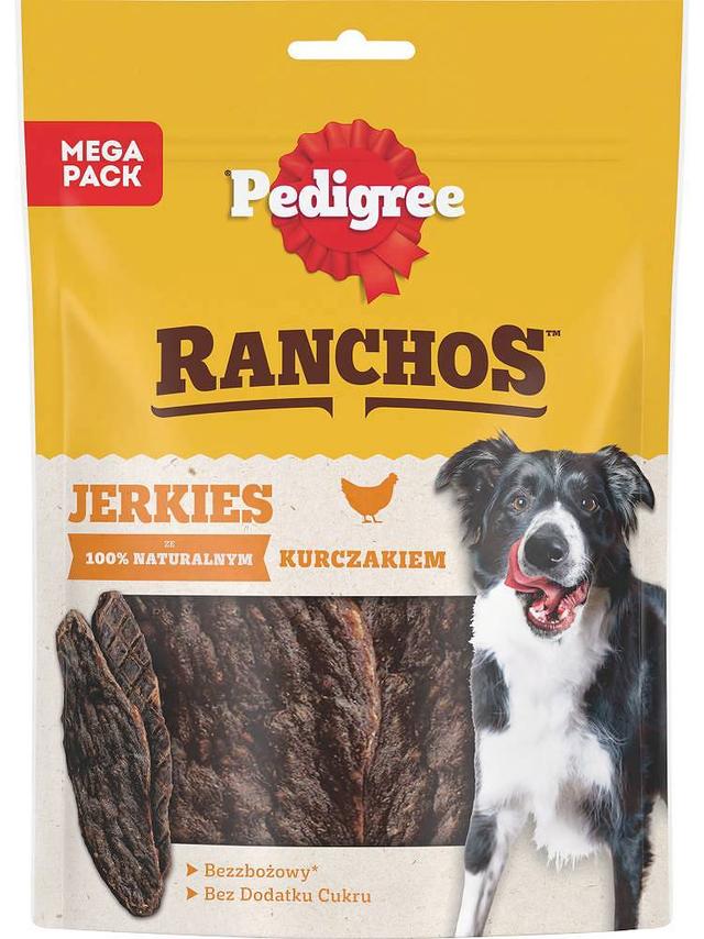 PEDIGREE Ranchos Jerkies  Originals 180g - przysmak dla psów z kurczakiem