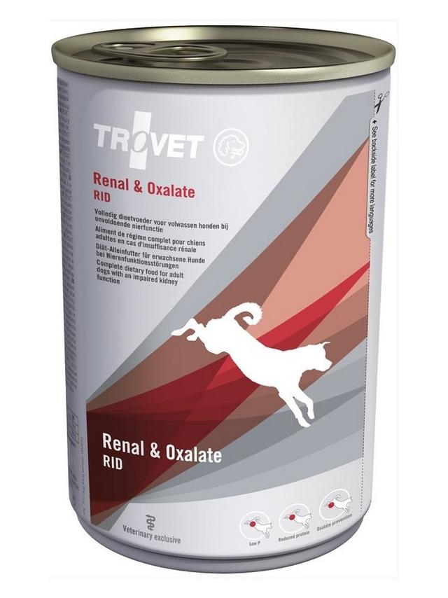 TROVET RID Renal & Oxalate (dla psa) 400g - puszka