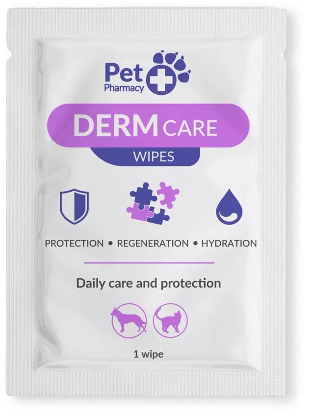 VETFOOD Derm Wipes chusteczki 20 szt.