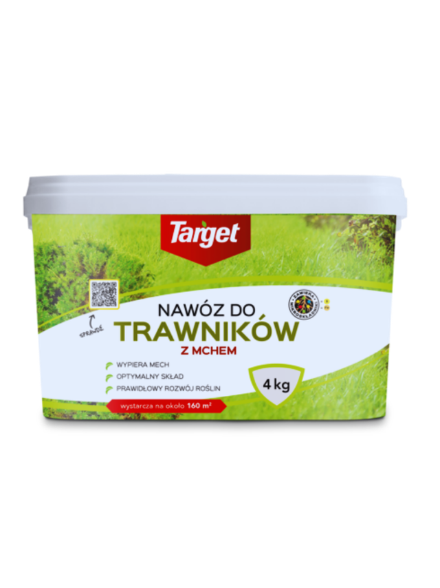 Nawóz granulowany do trawników z mchem 4kg