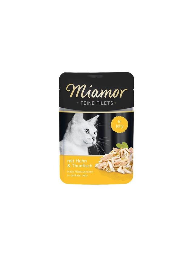 Miamor Feine Filets - mokra karma dla kota filety kurczaka z tuńczykiem 100g