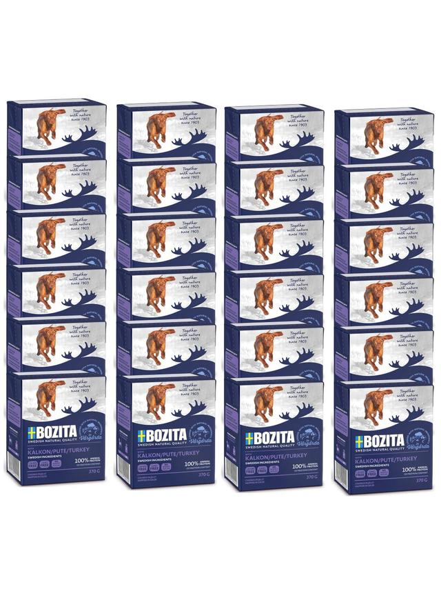 BOZITA Dog: Indyk w galarecie 24x370g