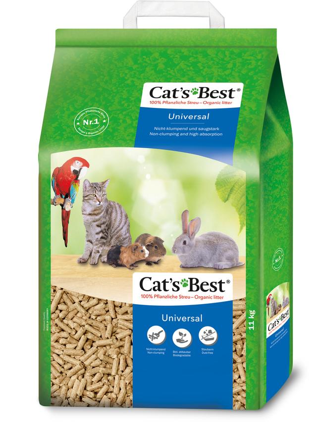 JRS Cats Best Universal - Żwirek Drewniany 20l / 11kg
