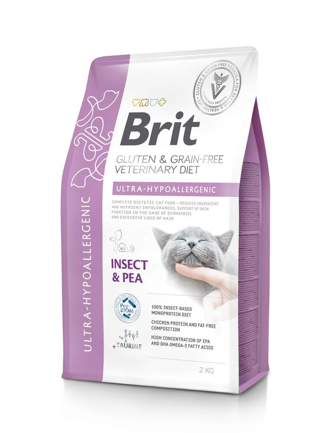 BRIT GF Veterinary Diets Cat Ultra-Hypoallergenic 2kg