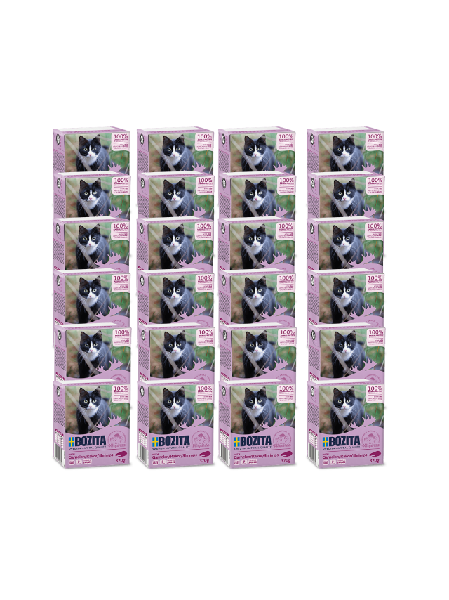 BOZITA Cat Krewetki W Sosie 24x370g