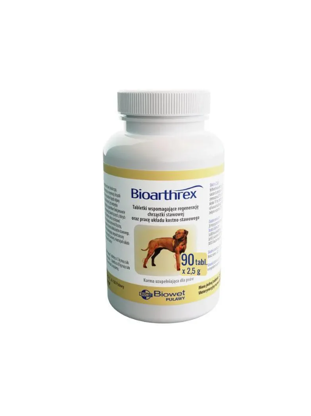 BIOWET Bioarthrex - tabletki wspomagające odnowę chrząstki stawowej 90 tabl.
