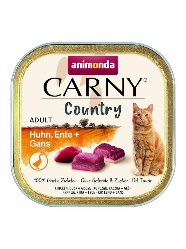 ANIMONDA Carny Country Adult Kurczak, Kaczka i Gęś 100g