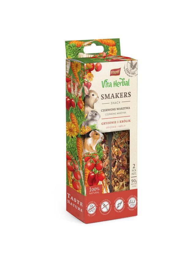 VITAPOL Vita Herbal Smakers czerwone warzywa 2 szt.