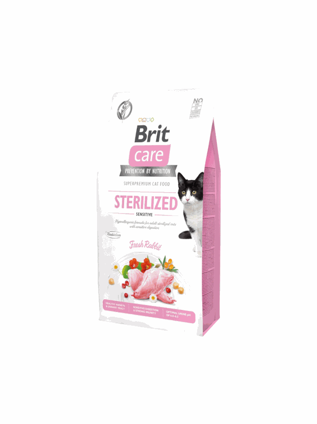 BRIT Care Cat  Grain-Free Sterilised Sensitive 7kg