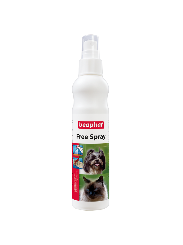 Beaphar FREE SPRAY 150ML - spray z olejkiem migdałowym ułatwiający rozczesywanie