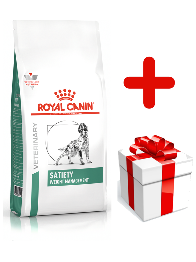 ROYAL CANIN Satiety Support Weight Management Sat 30 12kg + niespodzianka dla psa GRATIS!