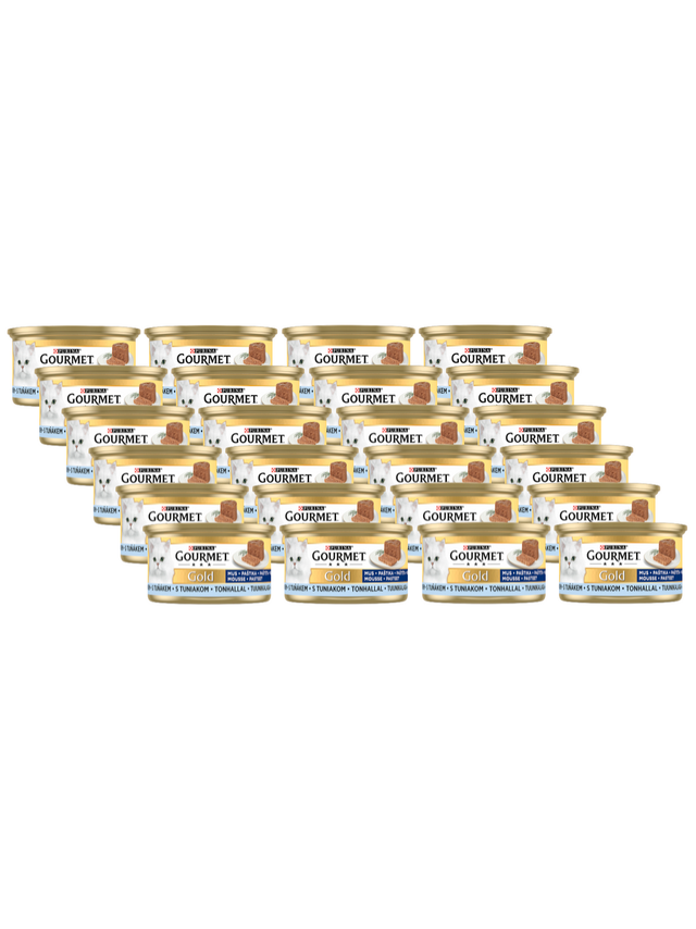 Purina Gourmet Gold mus z tuńczykiem 24x85g