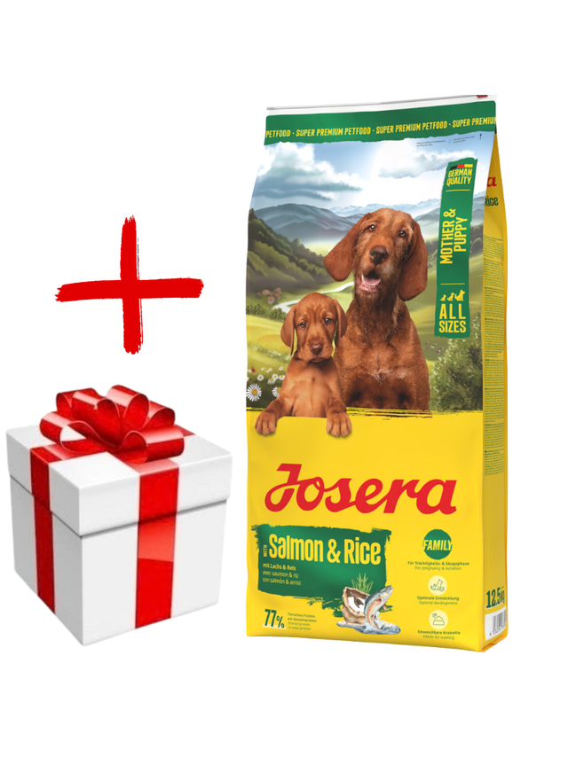 JOSERA Mother&Puppy 12,5kg + NIESPODZIANKA DLA PSA GRATIS!