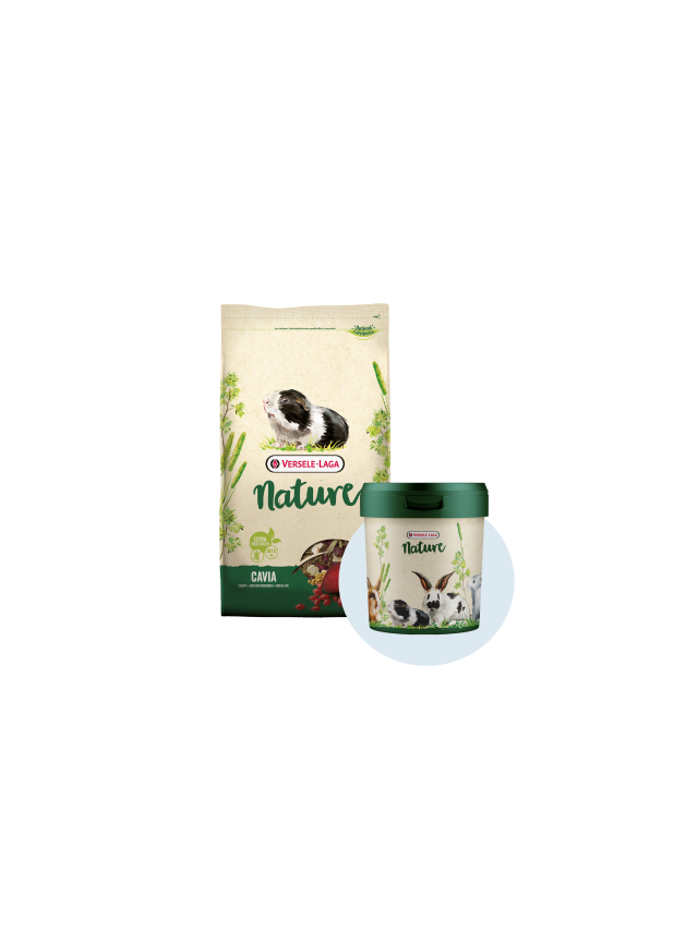 VERSELE-LAGA Cavia Nature 2,3kg - dla kawii domowych + pojemnik GRATIS !!!