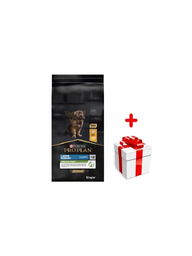 Purina Pro Plan Large Puppy Robust Optistart, kurczak i ryż 12kg  + niespodzianka dla psa GRATIS!
