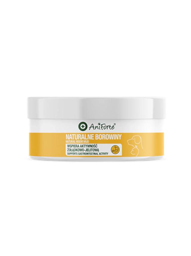 AniForte Naturalne borowiny Wsparcie układu pokarmowego - suplementy dla psa i kota 300g