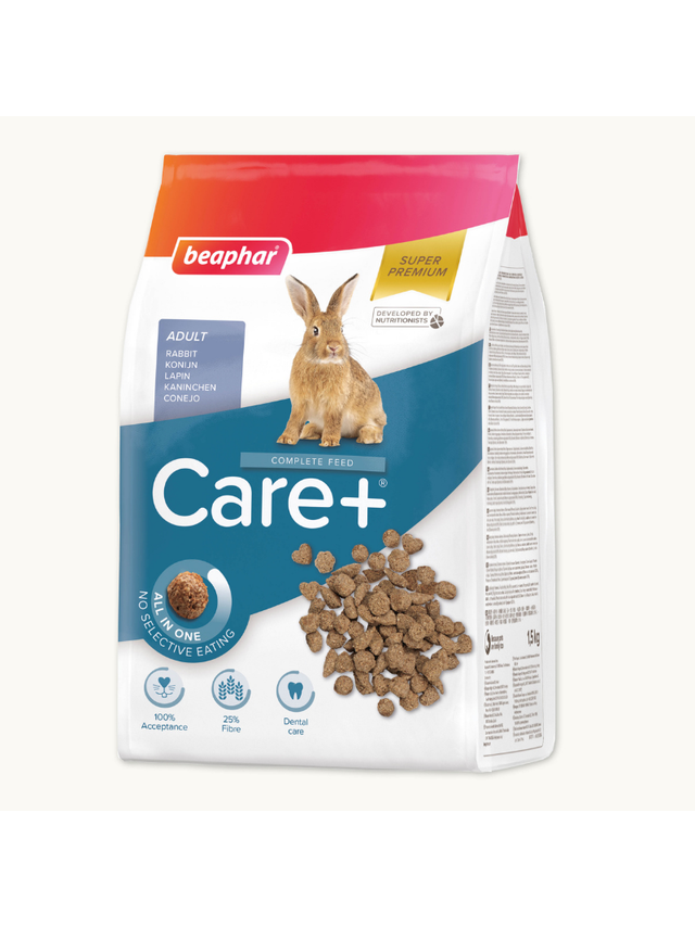 BEAPHAR-Care+ Rabbit 1,5kg - karma Super Premium dla królików