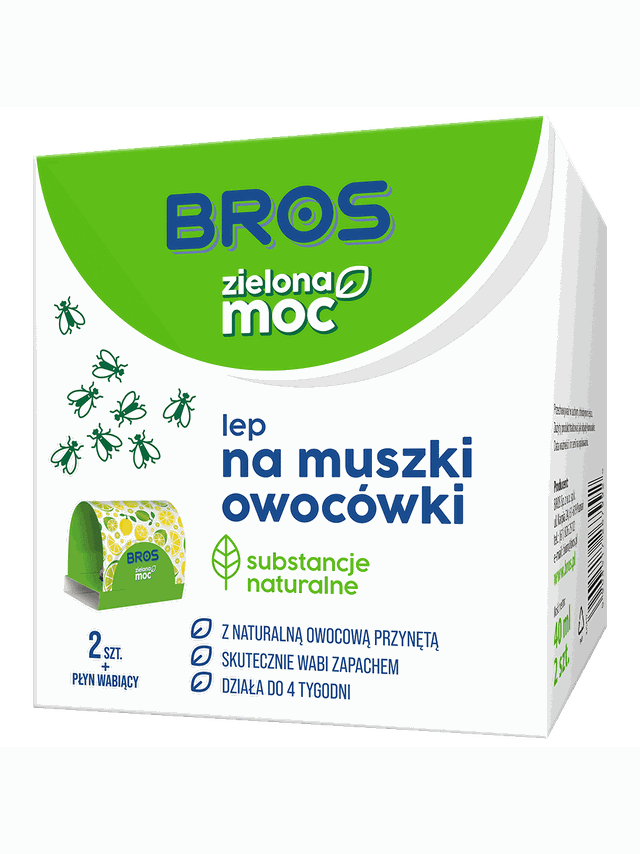 BROS – Zielona Moc Lep na muszki owocówki