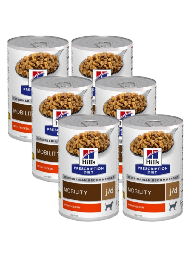 HILL'S PD Prescription Diet Canine j/d 6x370g - puszka
