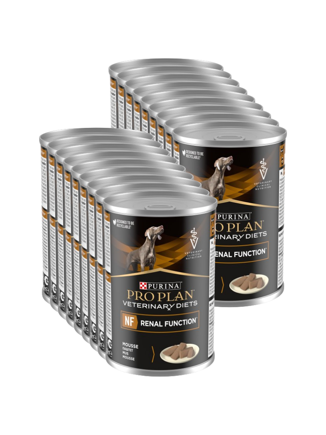 PRO PLAN Veterinary Diets NF Renal Function Karma mokra dla psa mus 18x400g