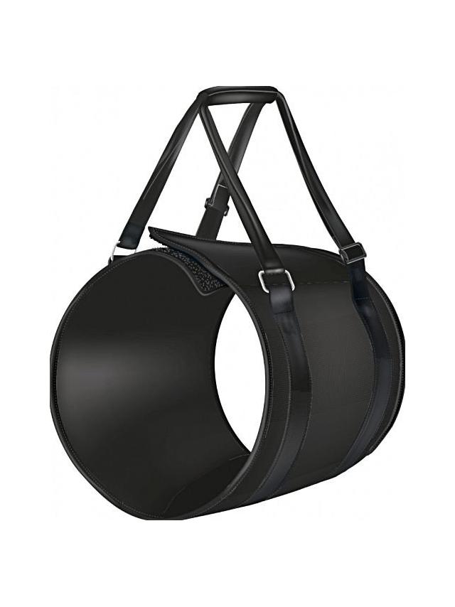 TRIXIE Uprząż rehabilitacyjna czarna - nosidło L 65-80cm