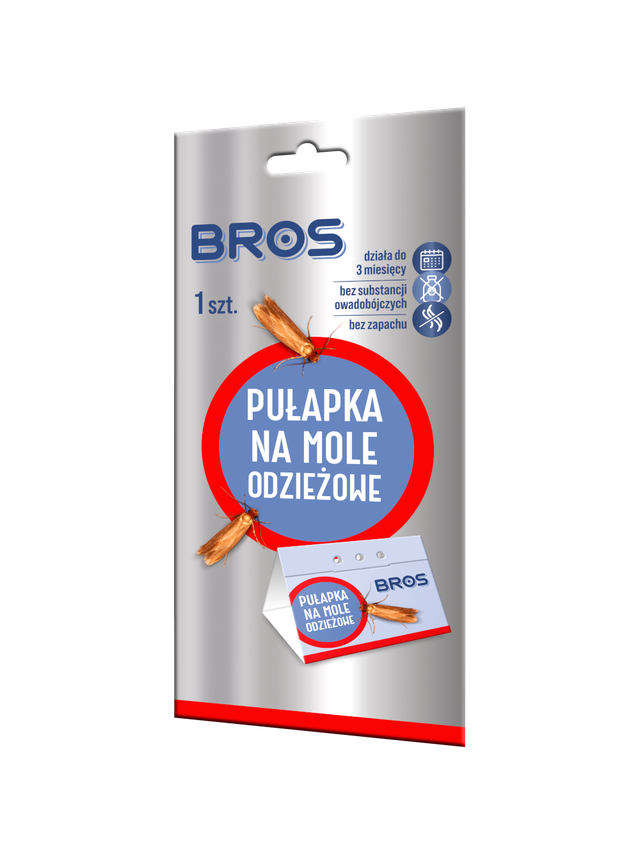 BROS Pułapka na mole odzieżowe 1szt.