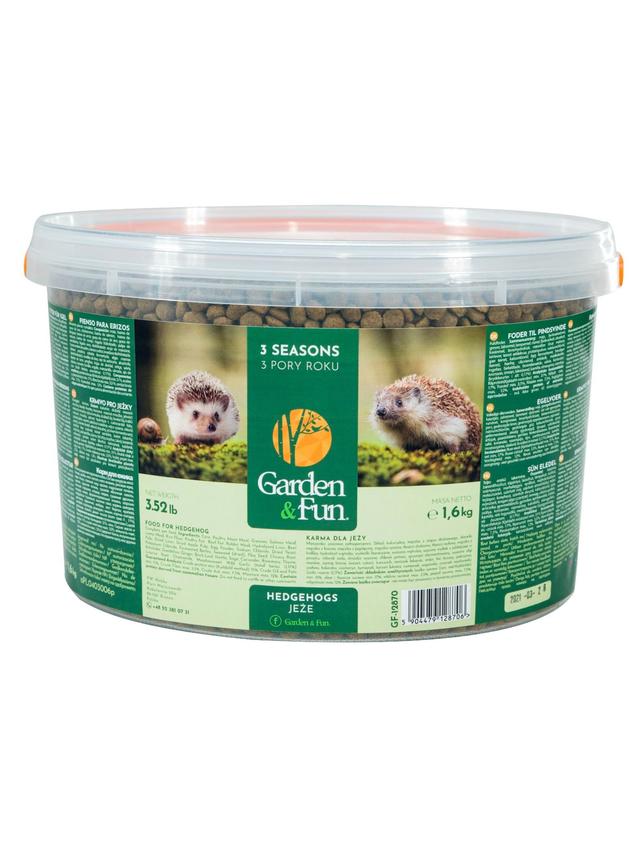 Garden Fun karma dla jeży 1,6kg wiaderko