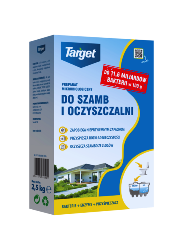 PREPARAT - DO SZAMB,OCZYSZCZALNI 2,5 KG
