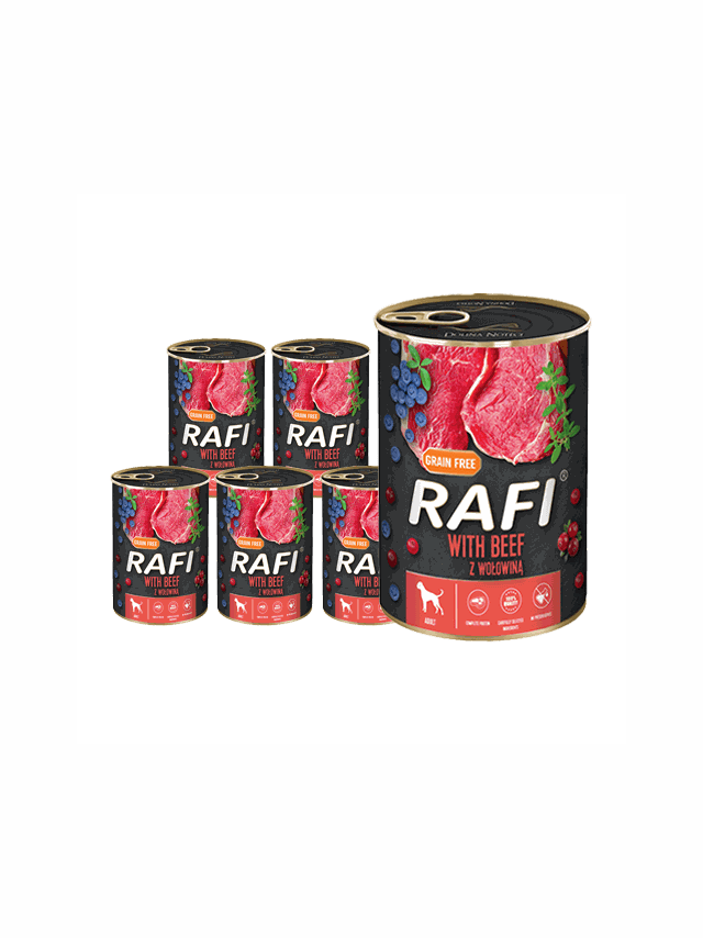 DOLINA NOTECI Rafi z wołowina 6x400g
