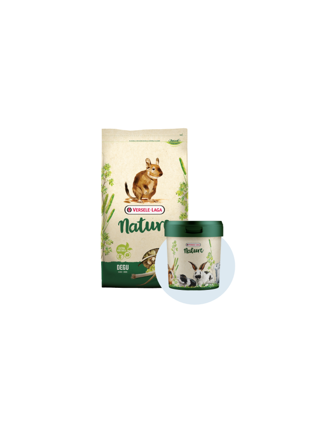 VERSELE-LAGA Degu Nature pokarm dla koszatniczki 2,3kg + pojemnik GRATIS !!!