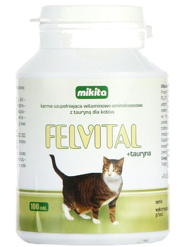 MIKITA Felvital + tauryna 100 tab.
