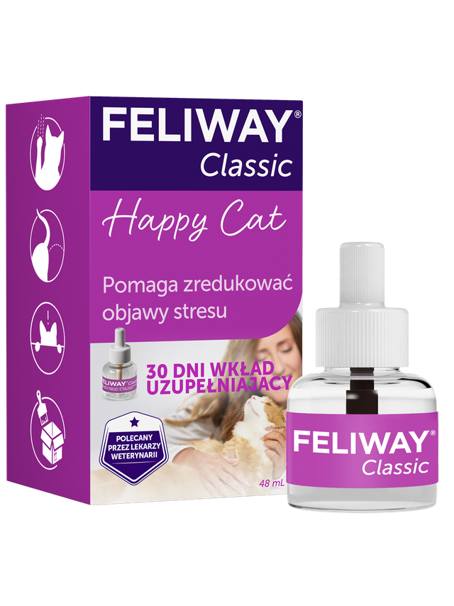 CEVA Feliway Wkład Dyfuzora 30 dniowy - 48ml