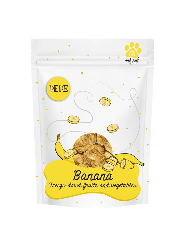 PAKA ZWIERZAKA-Banan liofilizowany 30g