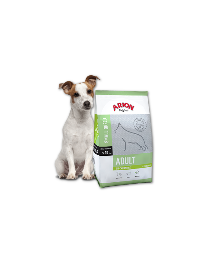 ARION Original Adult Small Breed Chicken & Rice 7,5kg+1 kg