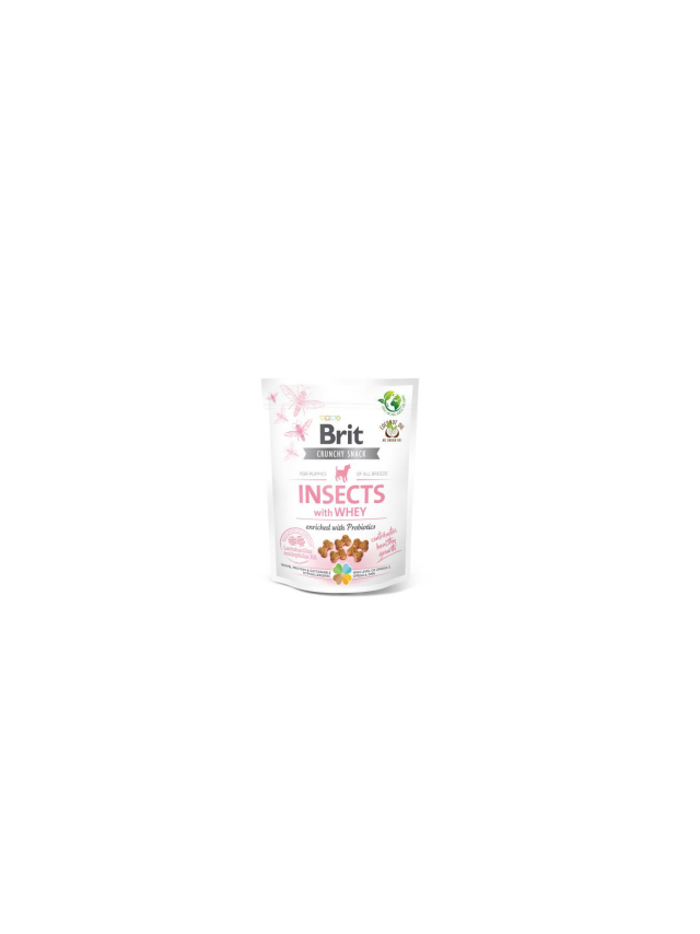 BRIT CARE Dog Crunchy Cracker Puppy Insects rich in Whey 200g