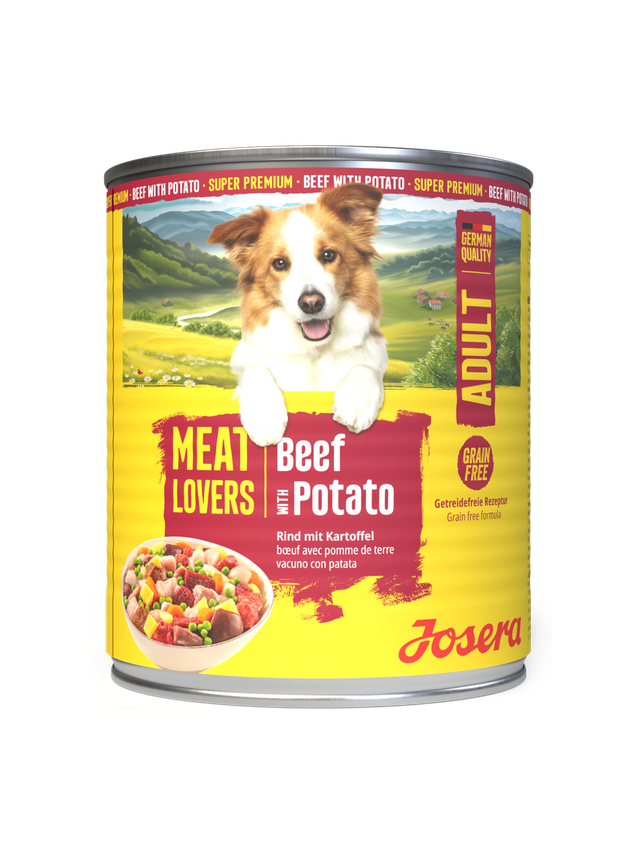 JOSERA Meatlovers Menu Wołowina z ziemniakami 800g