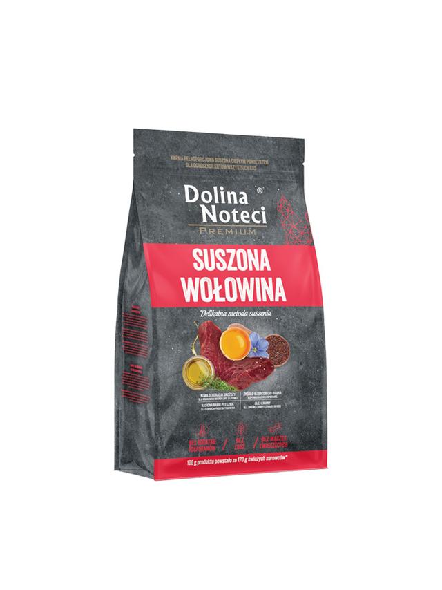 Dolina Noteci Premium Karma suszona dla kotów wszystkich ras wołowina 2 kg
