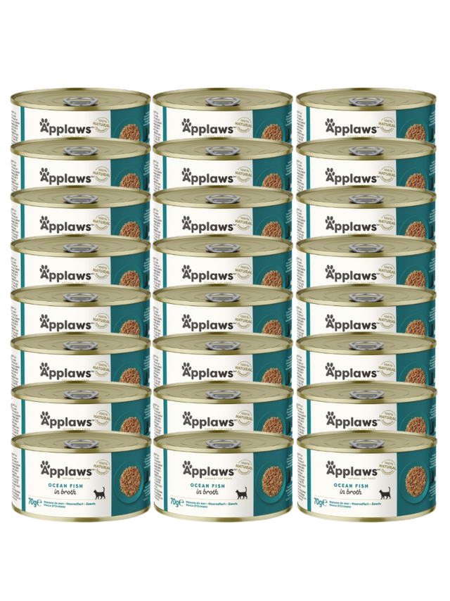 Applaws Cat Ryby oceaniczne 24x70g PUSZKA