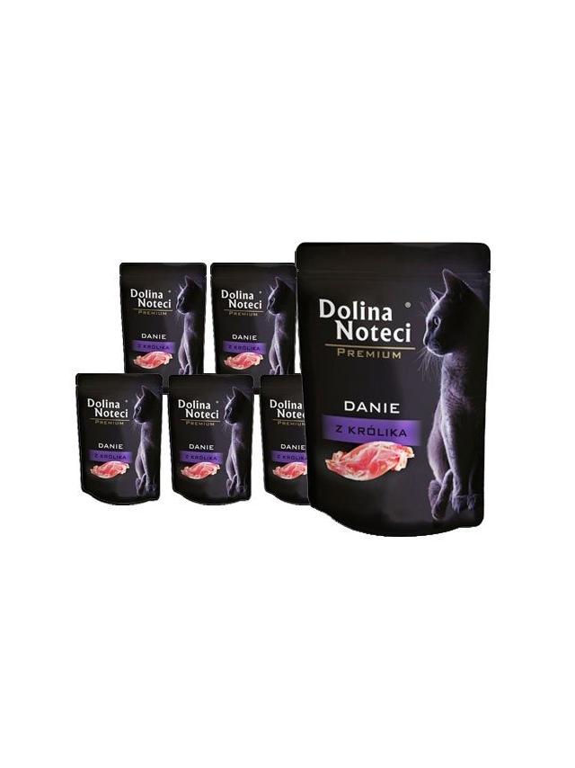 Dolina Noteci Premium  danie z królika  – dla kotów dorosłych 10x85g