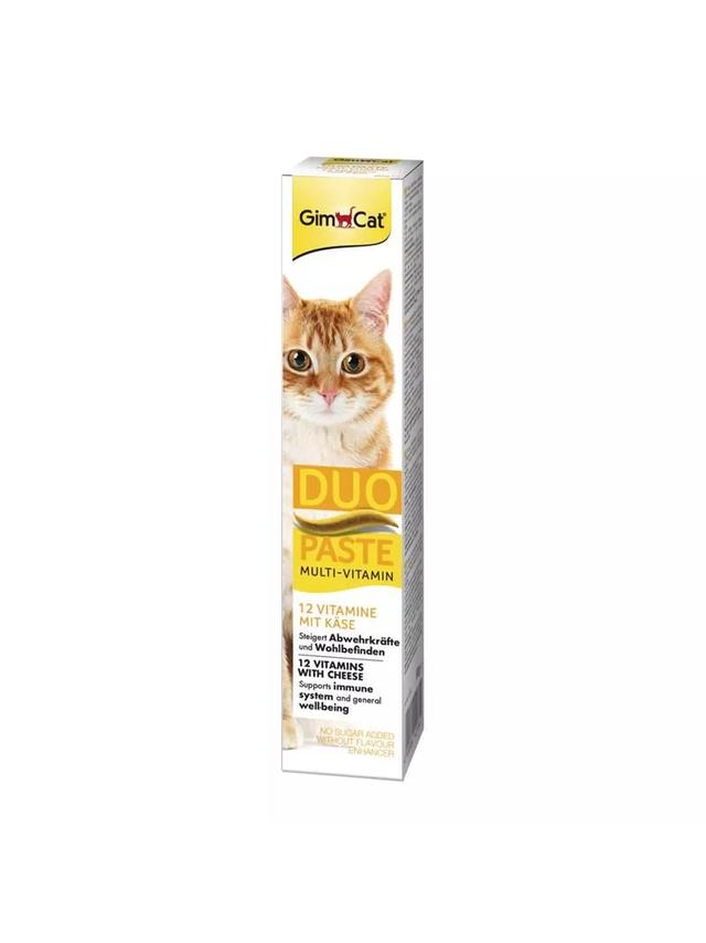 GIMBORN Gim Cat Pasta Multi-Vitamin Duo z serem 50g