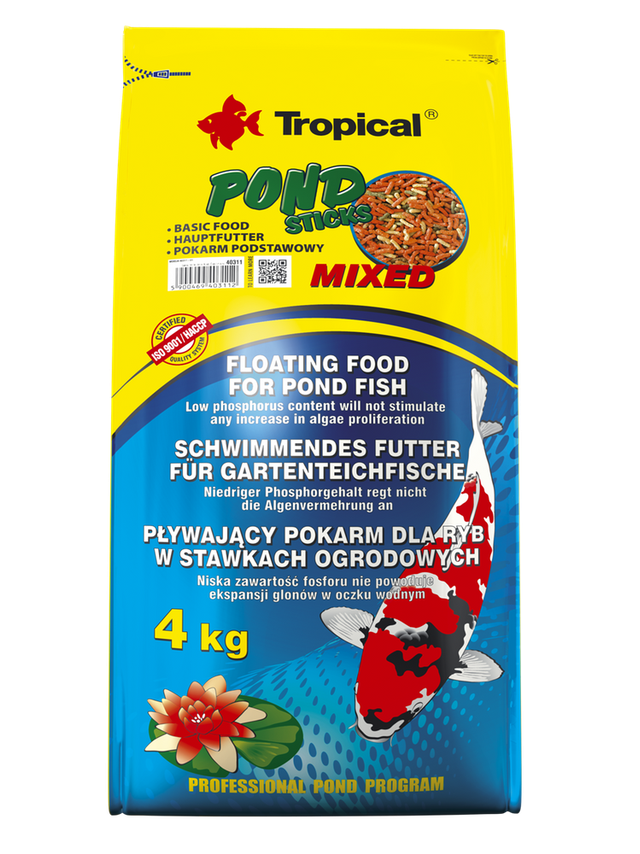 TROPICAL Pond Sticks Mixed 4kg