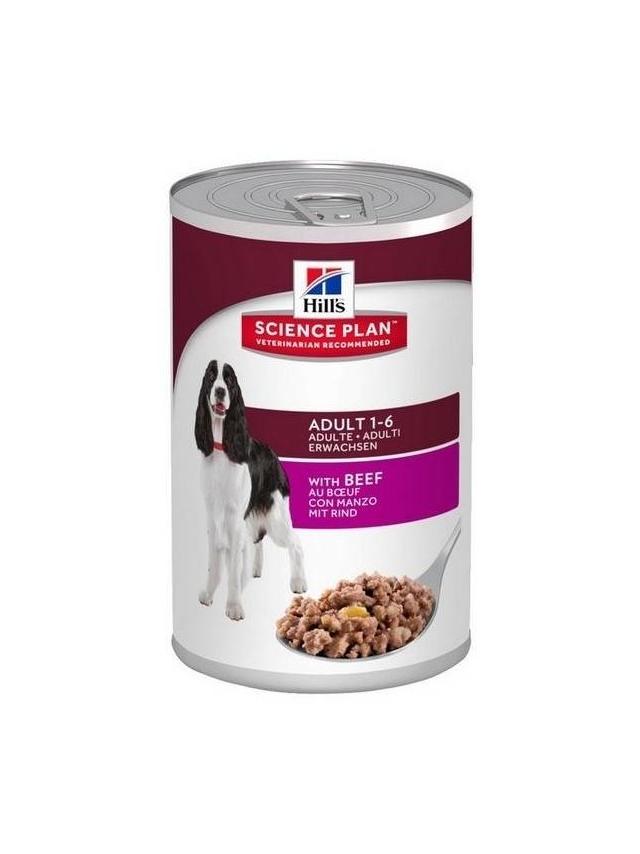 HILL'S SP Science Plan Canine Adult wołowina 370g - puszka