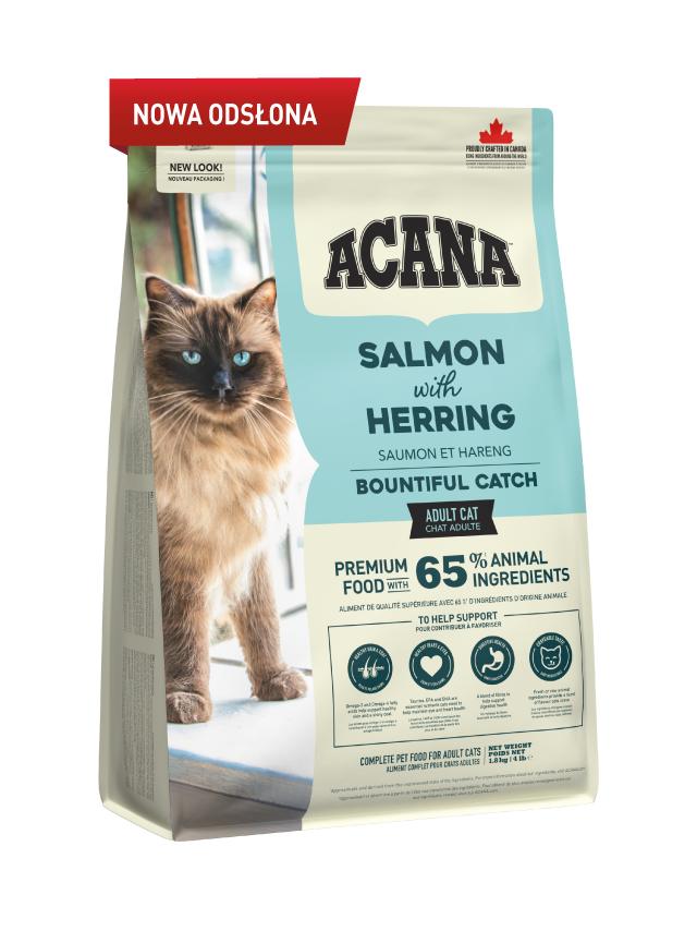 ACANA Bountiful Catch Cat 1,8kg opakowanie uszkodzone (5753)