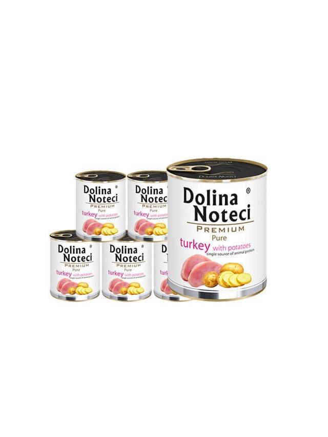 DOLINA NOTECI Premium Pure Indyk z ziemniakami 6x800g